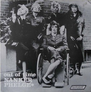 The Out of Time bootleg, credited to "Nanker Phelge," showed the Rolling Stones in drag in 1966. 