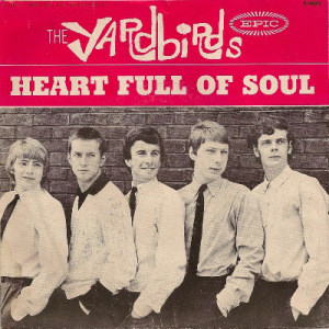 Epic was about to push the "Heart Full of Soul" single when it issued their 1965 Yardbirds press release, perhaps not realizing that the US picture sleeve pictured the Eric Clapton lineup, not the Jeff Beck one that played on the tracks.