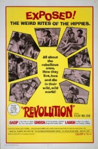 Poster for the 1968 Revolution film.