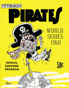 A 1960 World Series program.