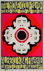 The poster for the Move's 1969 shows at the Fillmore did not boast especially memorable artwork.