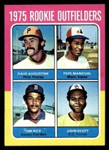 After his 1973 near-homer, Dave Augustine got rookie cards in both 1974 and 1975, but didn't come close to getting enough at-bats to lose his rookie status.