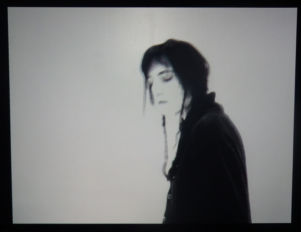 Patti Smith in the "People Have the Power" video.