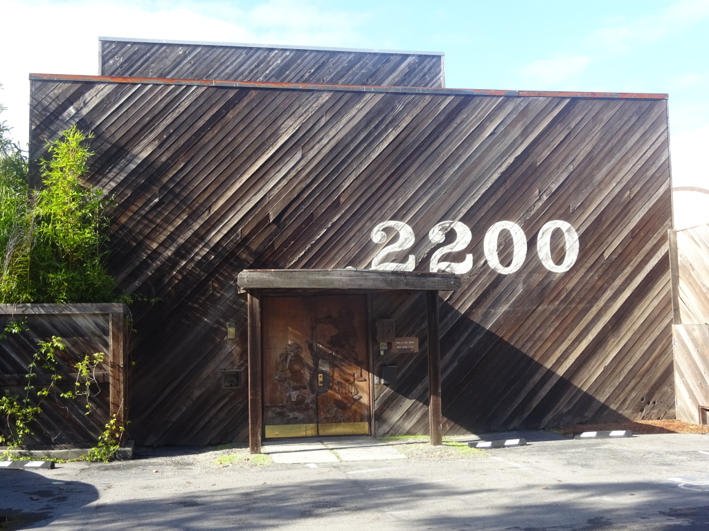 The Record Plant in Sausalito, as it looked when photographed in November 2016.