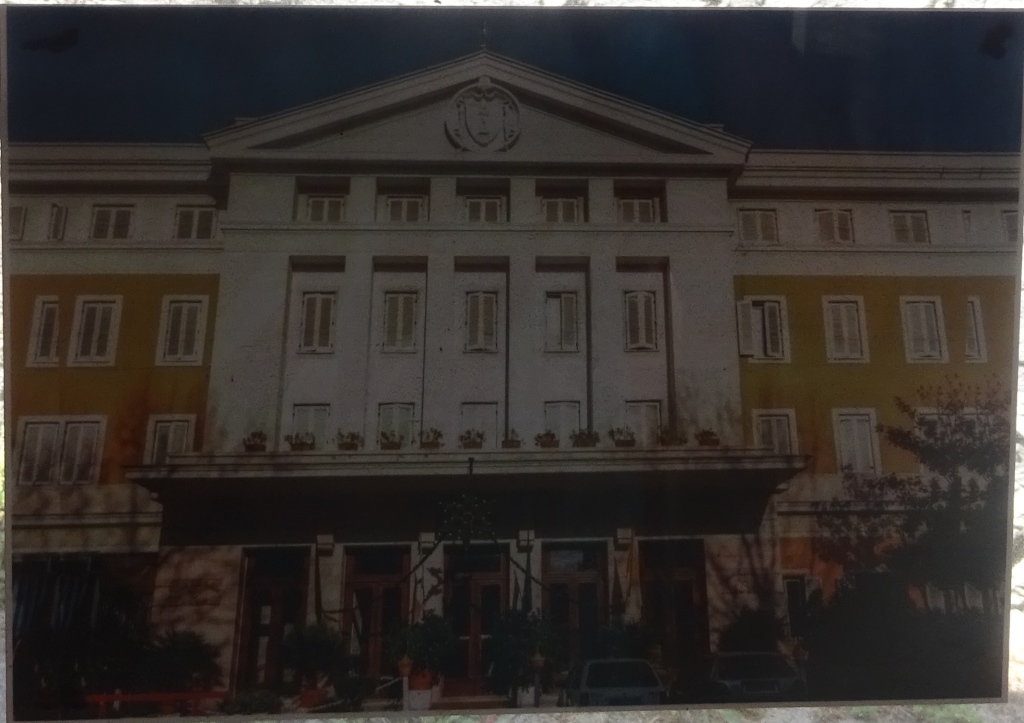 The Gran Rosario hotel, as it appeared when Pink Floyd and film crew stayed there in 1971.