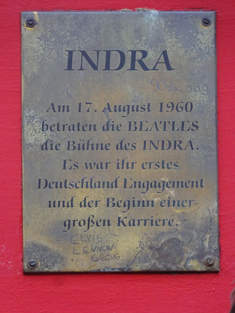 Translation of Indra club plaque: 