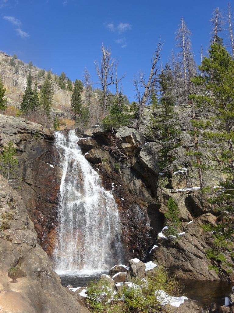 Fish Creek Falls in Steamboat Springs, Colorado.